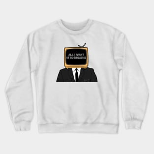 TV Head Crewneck Sweatshirt